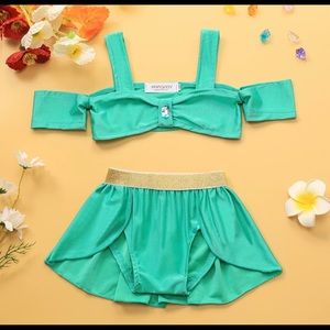 Jasmine inspired bikini toddler girl swimsuit girl’s swimsuit